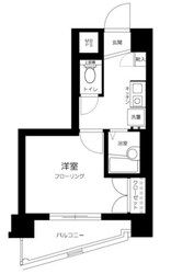 恵比寿駅 徒歩5分 8階の物件間取画像